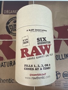 🚨 RAW SIX SHOOTER 1 1/4 SIZE CONES ✨ CONE LOADER FILLING DEVICE ~ Pre Owned