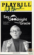 2002 Say Goodnight Gracie Playbill SIGNED Frank Gorshin Batman Riddler