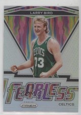 2020-21 Panini Prizm Fearless Silver Prizm Larry Bird #4 HOF 0sn6