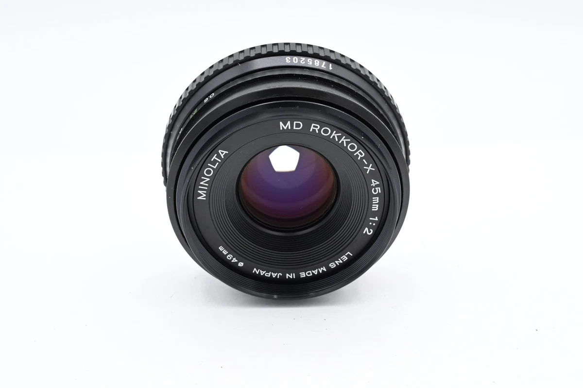 Minolta f/2 Camera Lenses 45mm Focal for sale - eBay