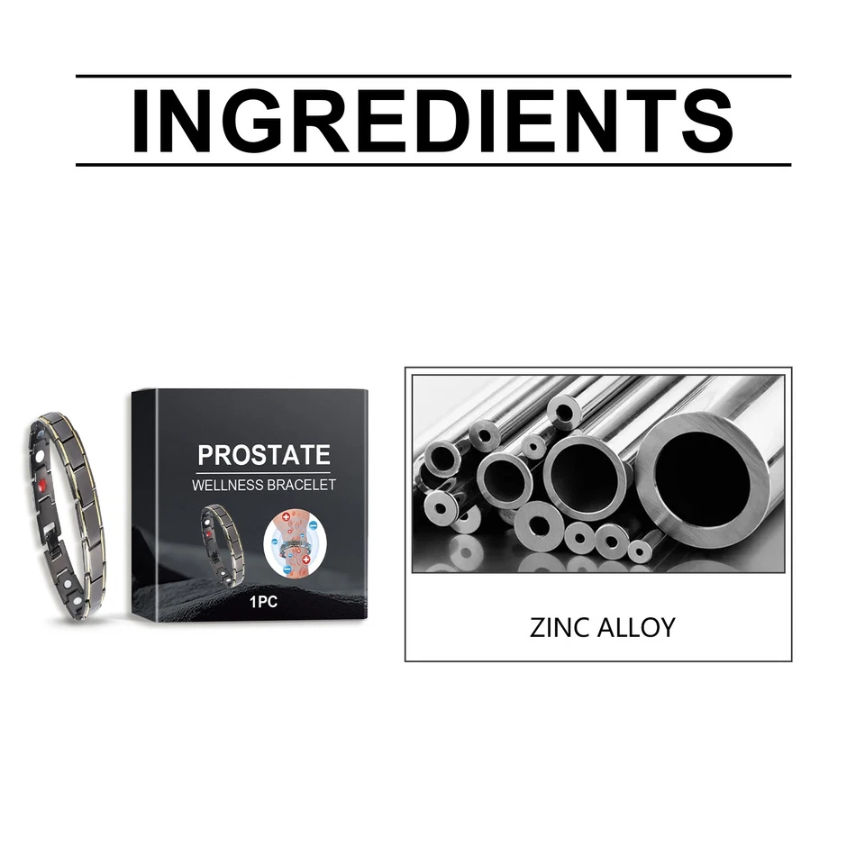 Magnetic Bracelet Energy Healing Men's Prostate Wellness Therapy Energy Healing - Image 2 of 4