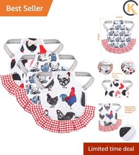 Chicken Saddle, Chicken apron with Adjustable Strap to Suit Small, Medium an...