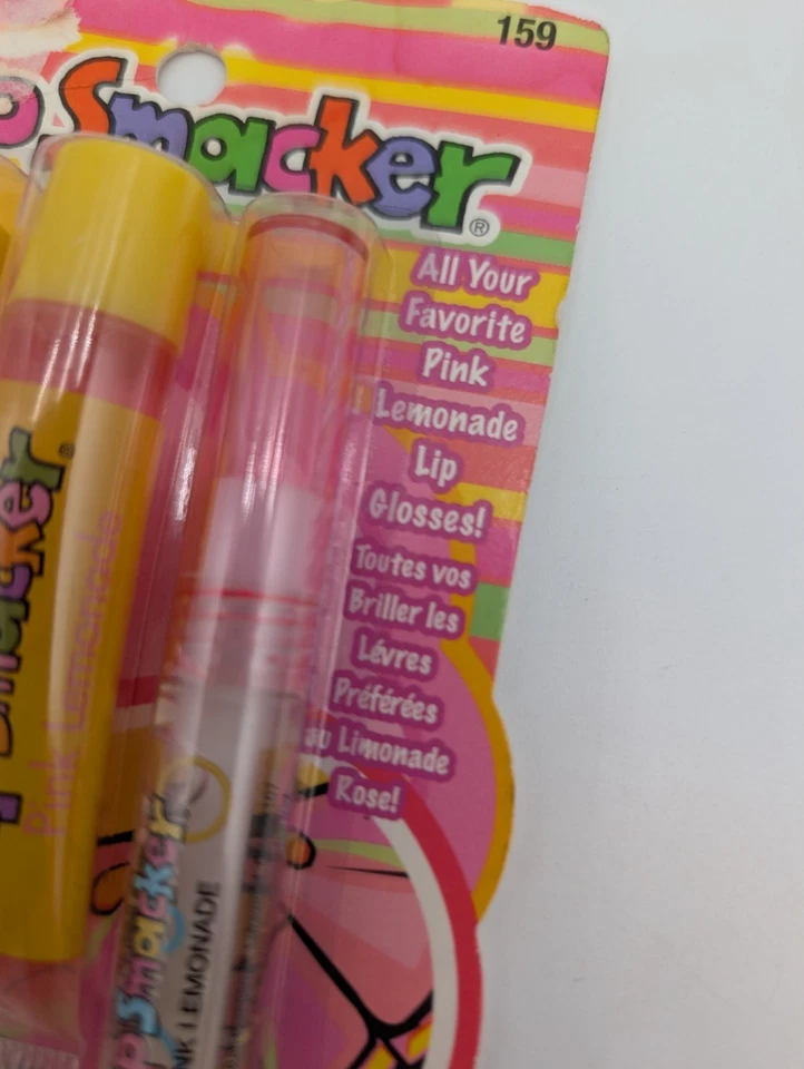 Bonne Bell Lip Smacker Pink Lemonade 3 Pack Sealed Made in USA Vintage - Image 2 of 4