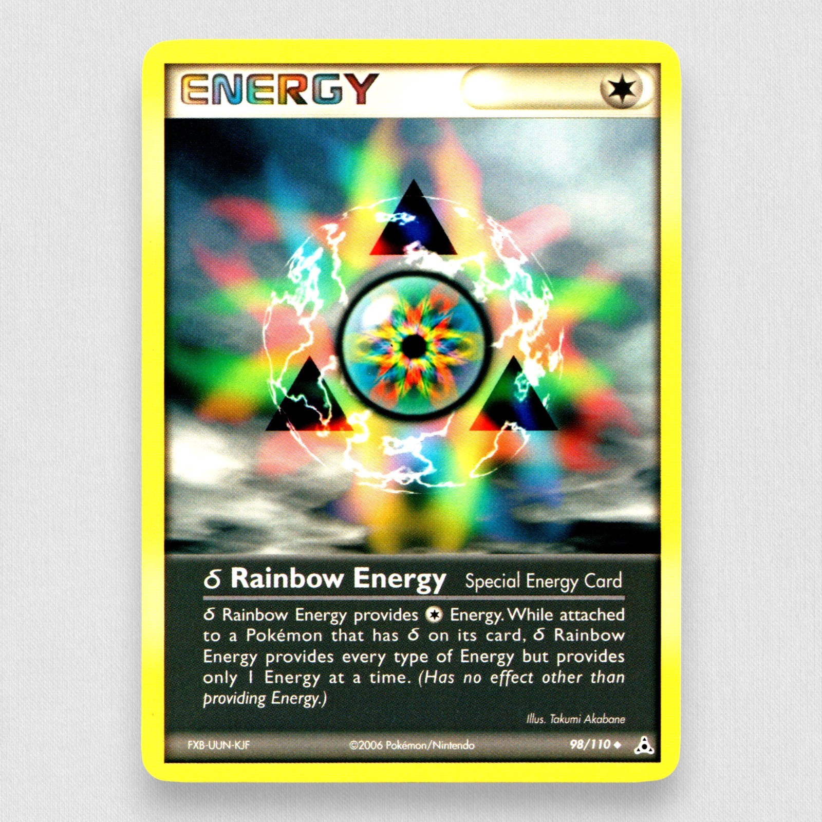 Delta Rainbow Energy 98/110 Holon Phantoms Regular Pokemon TCG NM