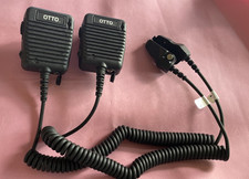 2X OTTO V2-S2KB11111 Storm With Coiled Cord, Volume Control, 2.5mm Earphone Jack