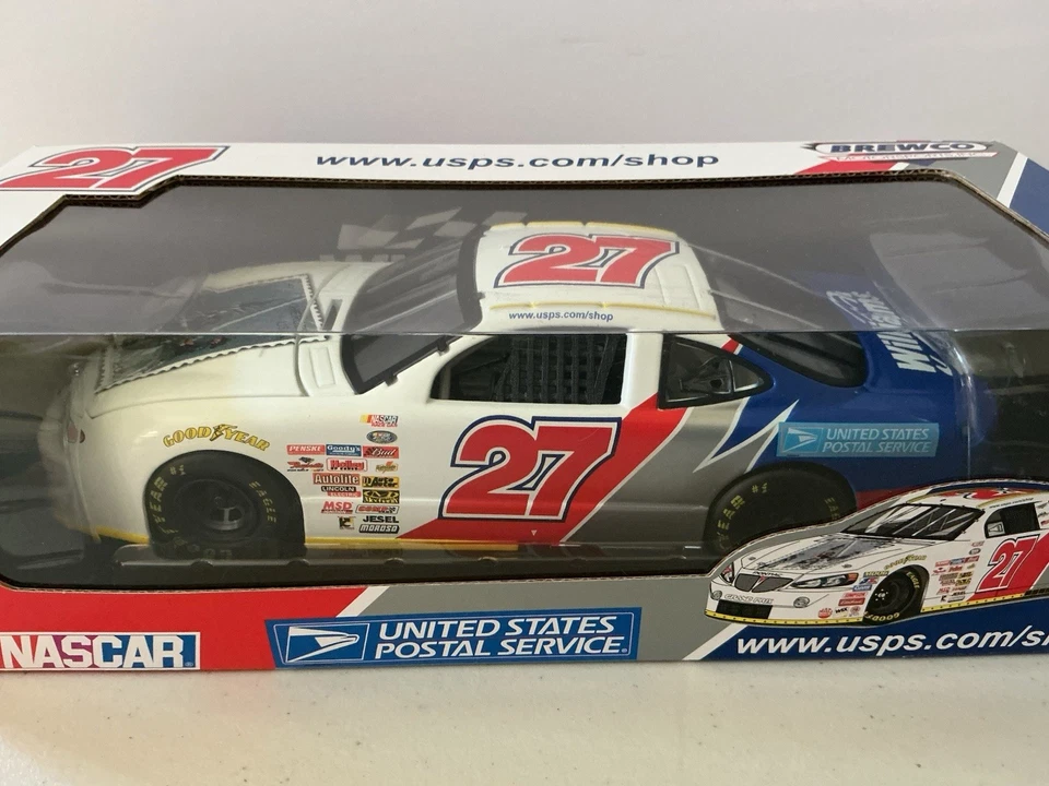 Pontiac Stock Car Team Caliber USPS conmemorativo 2001 Heroes #27 NASCAR 2003 Foto 3 de 4