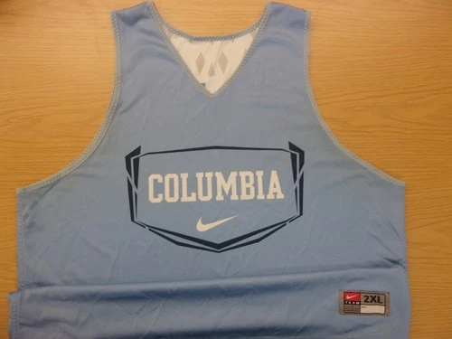 Nike NCAA Columbia Lions Basketball Ivy League Reversible Practice Jersey 2XL