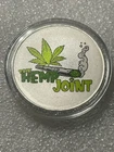 Rare! The Hemp Joint 1 Troy Oz .999 Fine Silver Colorized Round-Hard Knox Metals