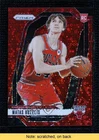 2024-25 Panini Prizm Fast Break Red 75/100 Matas Buzelis #252 Rookie RC READ