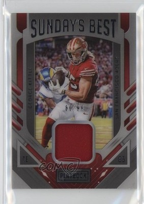 2022 Panini Playbook Sundays Best 80/99 George Kittle #SB-24 0c3