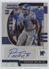 2020 Panini Prizm Draft Picks Rookies Silver Patrick Taylor Jr #247 Auto 0y9m