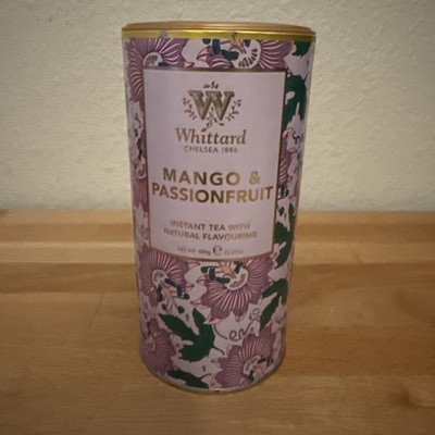 Whittard Mango & Passionfruit Flavour Instant Tea, 450g-15.87oz BB 4/2026
