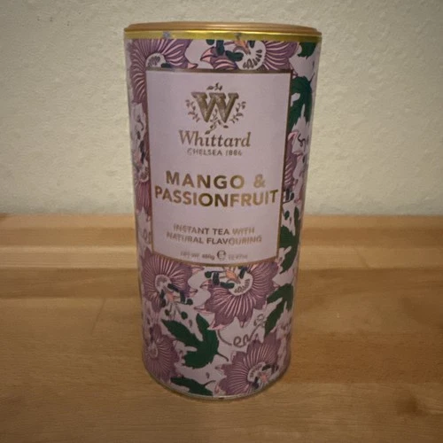Whittard Mango & Passionfruit Flavour Instant Tea, 450g-15.87oz BB 4/2026