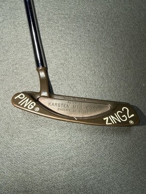 Ping Zing 2 BeCu Beryllium Copper 35'' Flow-Neck Putter Golf Club RH