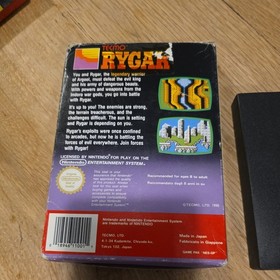 Rygar (Nintendo NES, 1987) Complete with box and Manual