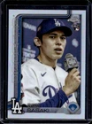 2025 Topps Chrome Update Roki Sasaki Image Variation RC SSP #USC73 Dodgers