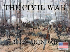 New Gotham The Civil War 2025 Calendar 12 Months American History Made in USA