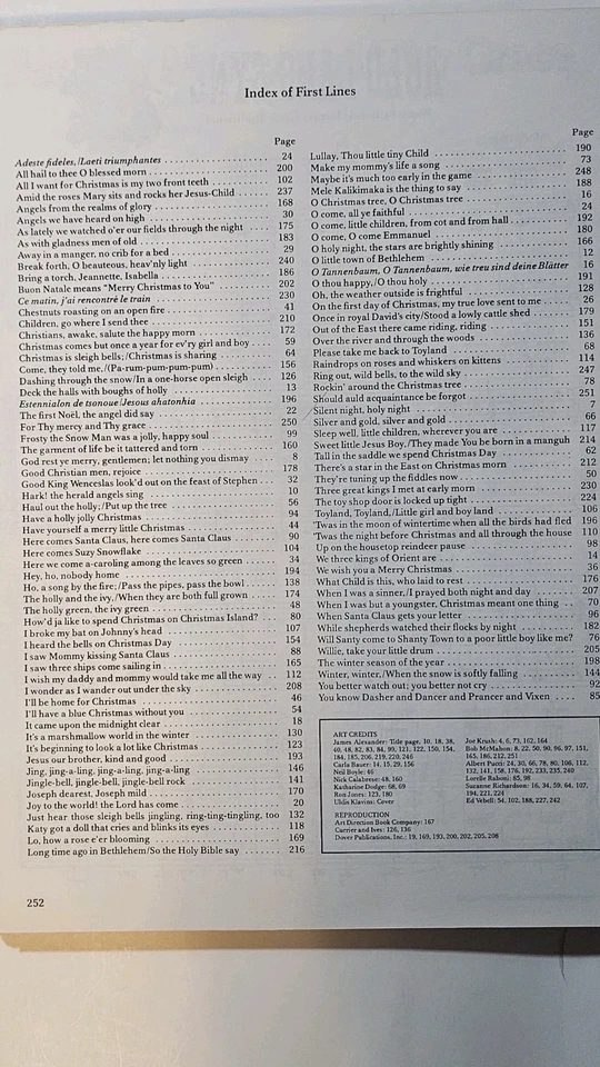 The Reader’s Digest Merry Christmas Songbook & Lyric Booklet. CLEAN! - Image 4 of 4