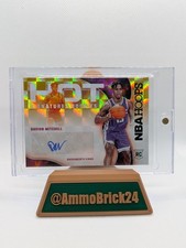 2021-22 Hoops Hot Signatures Rookies *Green* #35 Davion Mitchell RC