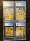 Pikachu V-Union 2021 #SWSH139 SWSH140 SWSH141 SWSH142 Celebrations - CGC 9
