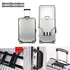 Funda de equipaje impermeable de PVC transparente para mantener tu maleta como nueva