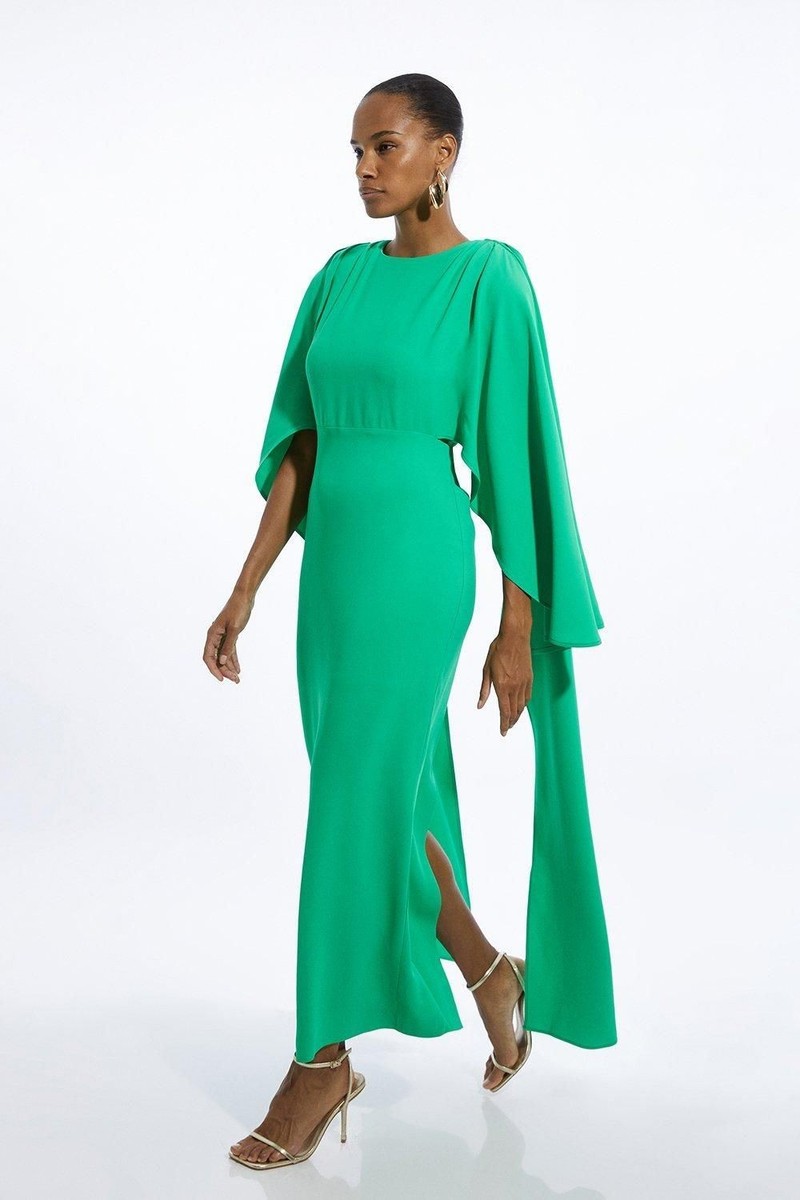Karen Millen Maxi Dress UK8 in Green RRP 309 | eBay Karen Millen Maxi Dress UK8 in Green RRP 309 | eBay