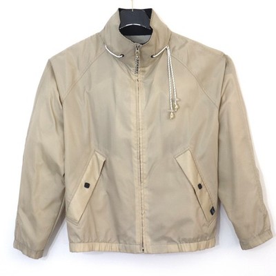 VTG Sperry Top-Sider Jacket Mens Large Sailing Windbreaker London Fog Beige