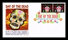 US COVER DAY OF THE DEAD IMPERFORATE FIRST DAY ISSUE COMBO PANDA CACHET