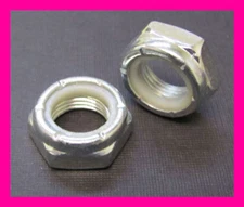 (1) 1"-14 threads LOCK NUT NYLOCK  Nylon  GO KART MINI BIKE INDUSTRIAL MACINERY