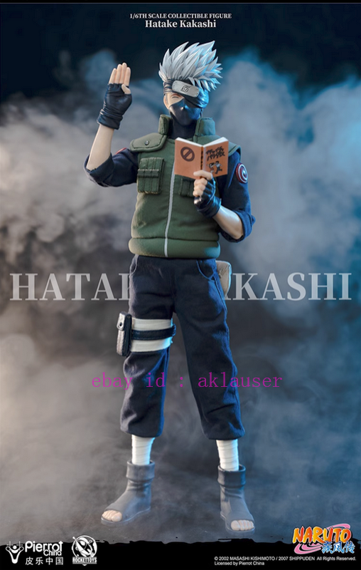 ROCKET TOYS ROC-004 はたけカカシ RocketToys Roc-004 1/6 Hatake Kakashi Action Figure Toy Model In