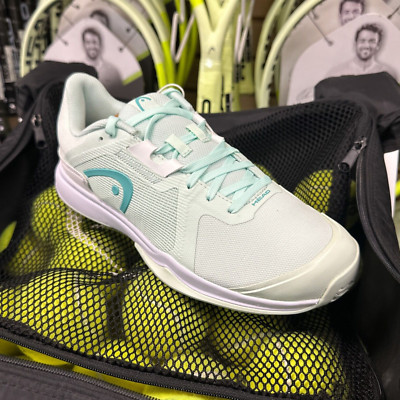 HEAD Sprint Team 3.5 Women's All Court Tennis Shoes (Aqua White) Multiple Sizes