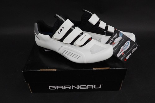 NEW! Louis Garneau Chrome XZ Cycling Shoes EU 41 / US-Men's 8 White/Black