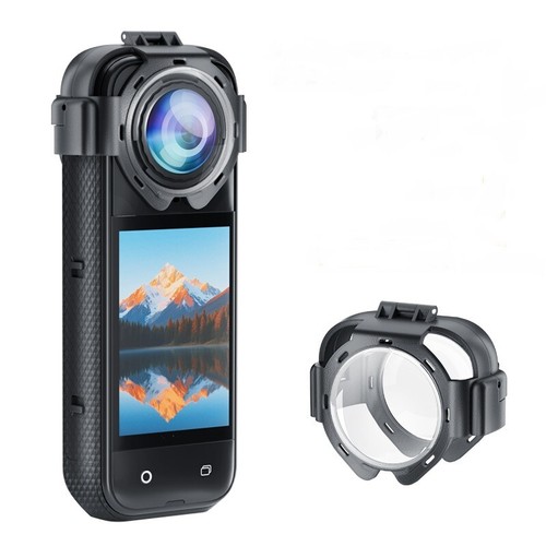Ochraniacz obiektywu aparatu Optyczne szkło hartowane Ochraniacz do Insta360 X5 - Zdjęcie 3 z 8