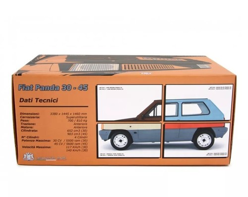 FIAT PANDA 30 1980 1 Serie 141 1/18 LAUDORACING Limited Edition BEIGE 350 pezzi - Foto 21 di 22