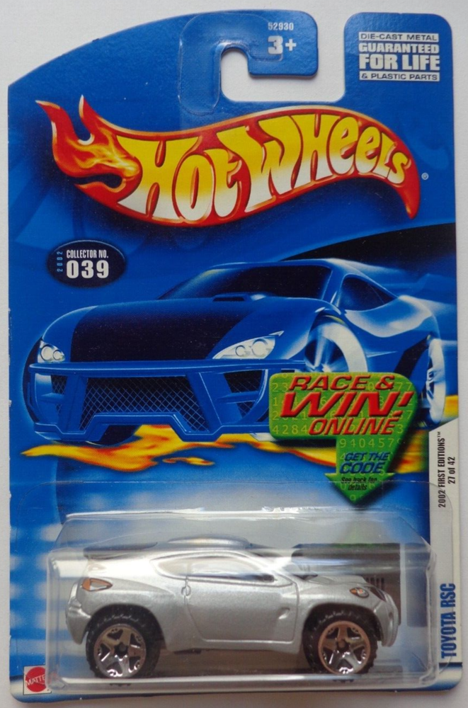 2002 Hot Wheels First Edition Toyota RSC 27/42