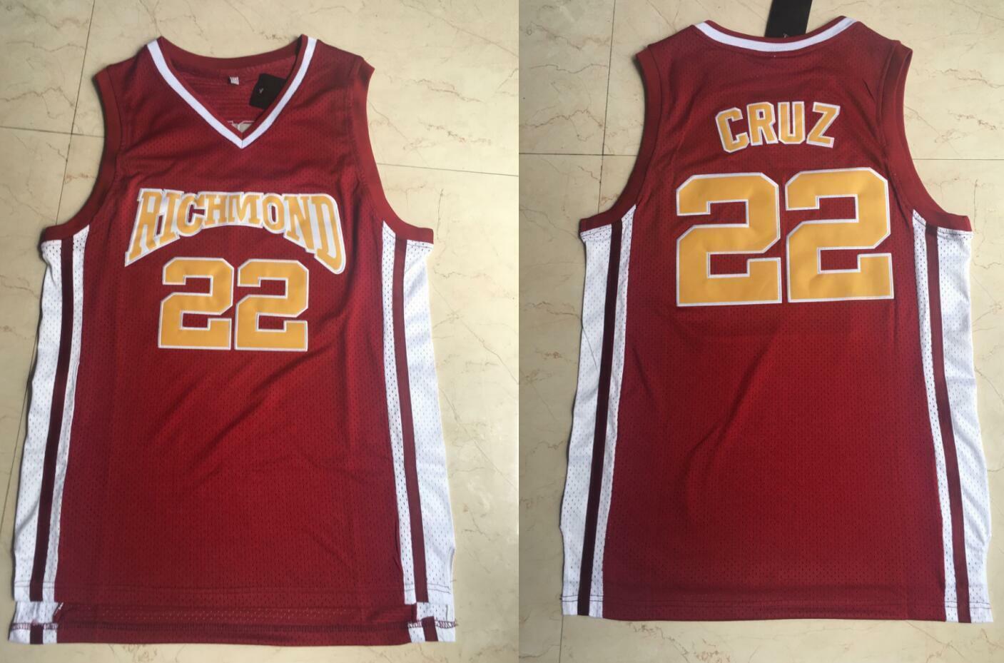 Timo Cruz #22 Richmond Oilers Coach Carter Jersey – 99Jersey