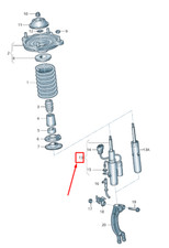 Audi RS7 Sportback 4G Stoßdämpfer vorne rechts 4G0412020B NEU ORIGINAL