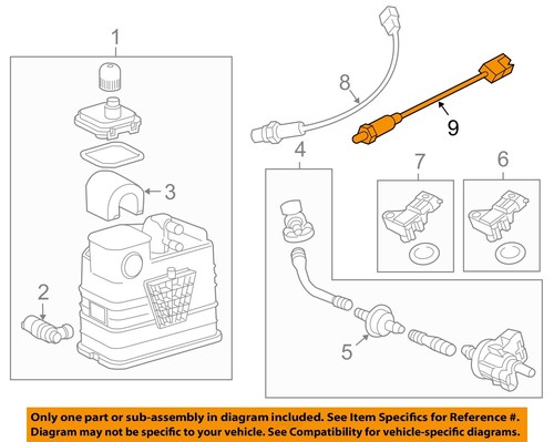 Chevrolet GM OEM 11-15 Cruze-Oxygen O2 Sensor 55572216