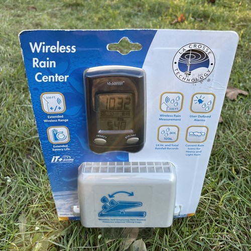 La Crosse Technology Ws9004uitcpb Wireless Rain Gauge for sale online