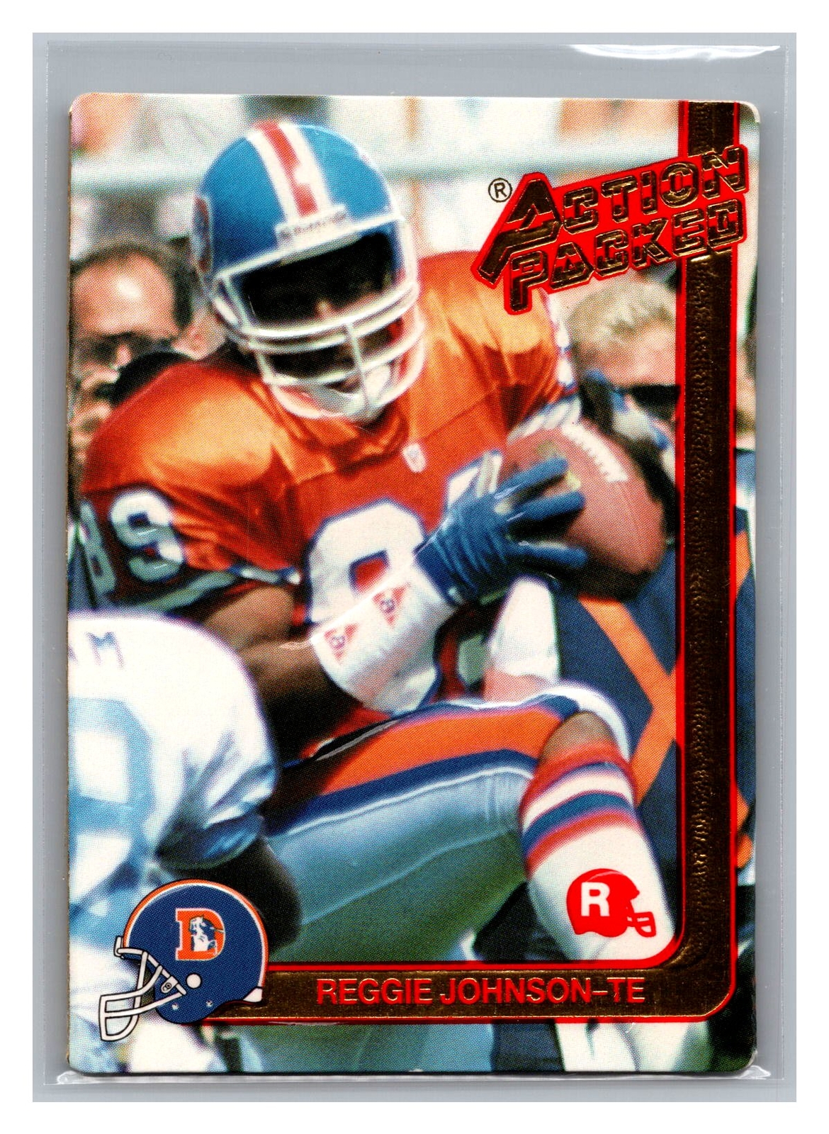 1991 Action Packed Rookie/Update Reggie Johnson #68 Rookie