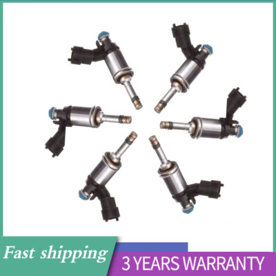Set 6 Fuel Injector FJ1117 For Ford Explorer Flex Lincoln MKS MKT 3.5L V6 Turbo