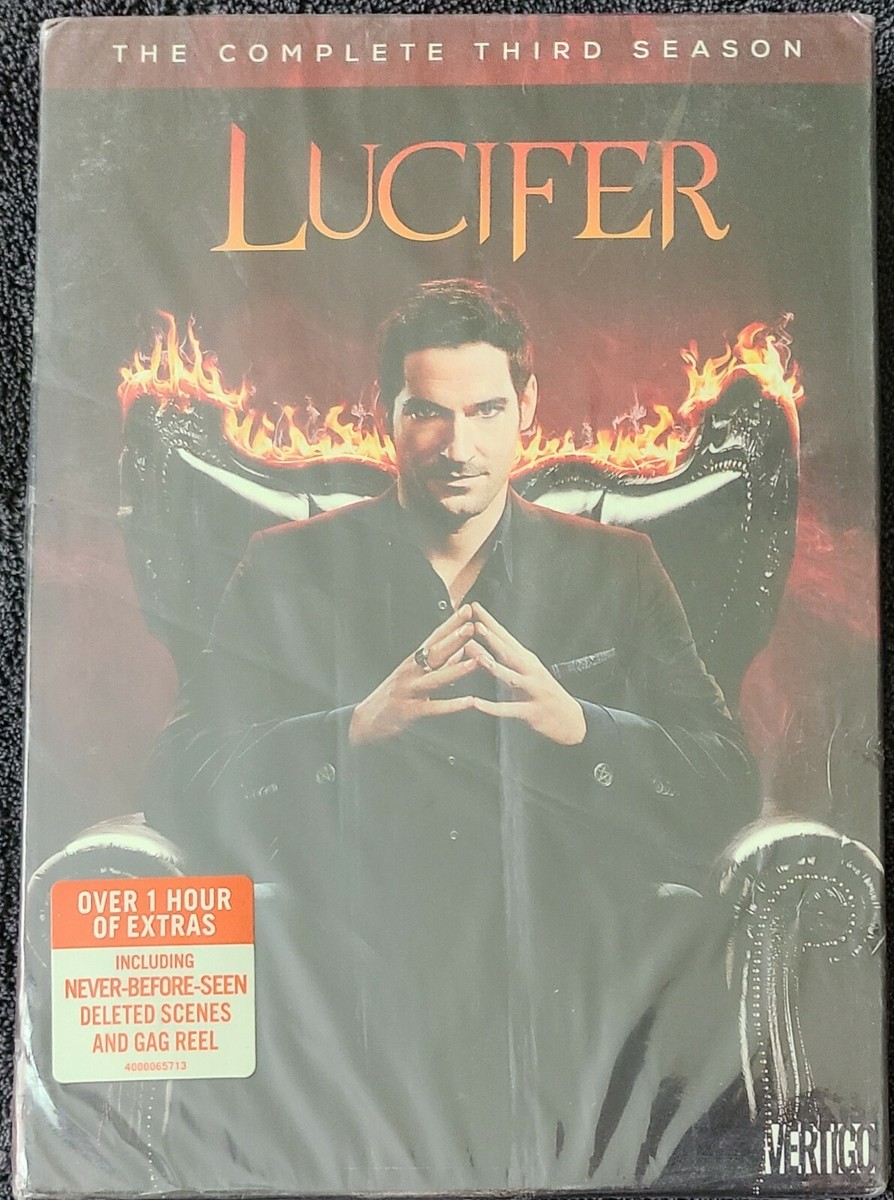 Lucifer: The Complete Third Season (DVD) BRAND NEW! Tom Ellis
