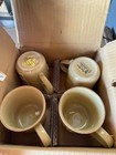 Casafina Madeira Harvest Mug Set of 4. Dijon Gold. New in Box. — photo 3