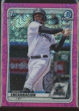 Jerar Encarnacion 2020 Bowman Mega Box Mojo Pink Refractor RC /199 Rookie Card