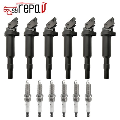 Aazon.co: Ikasus Set Of 6 UF603 Ignition Coil Pack And Spark Plug 97390 Copatible With Hon-da - Foto 4