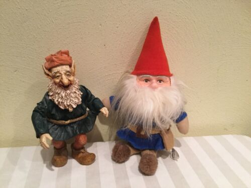 VINTAGE 1978 KNICKERBOCKER (+ UNBRANDED) GNOME/ELF DOLL/FIGURE LOT, TAIWAN, ROC, - Picture 1 of 12