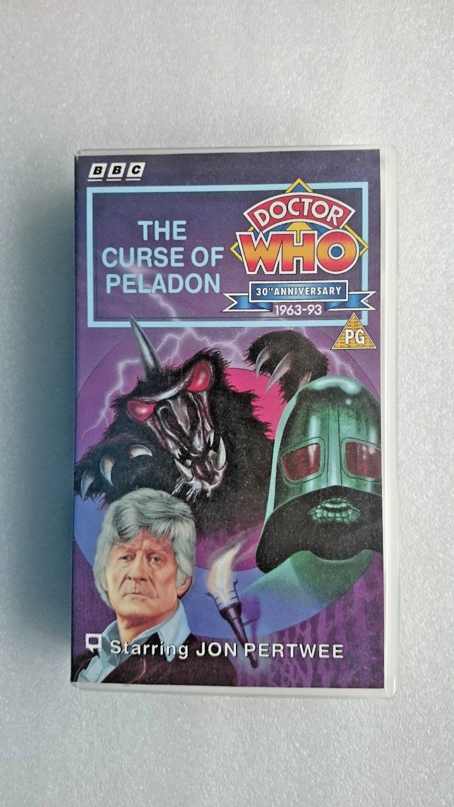 Doctor Who: The Curse Of Peladon (VHS, 1995) - Jon Pertwee