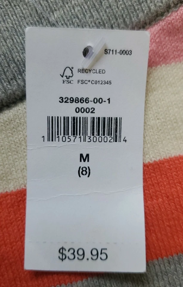 Suéter Leggings Gap Niños Rayas Locas Arco Iris Mezcla Lana Talla M (8) Nuevo con Etiquetas Foto 3 de 4