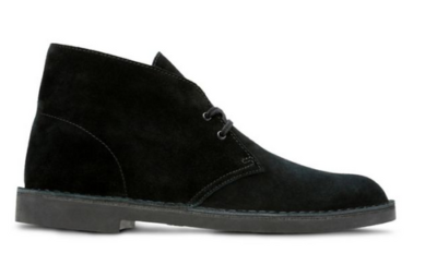 Clarks Bushacre 2 Mens 9.5 Black Suede Chukka Desert Boots 26082288 $_57.JPG?set_id=880000500F main image 3