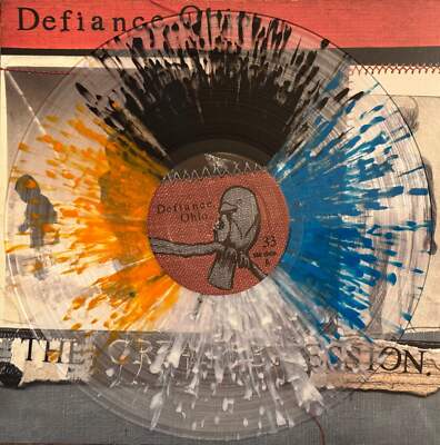 DEFIANCE, OHIO ''The Great Depression'' QUAD SPLATTER (LTD to 285) no idea folk pu